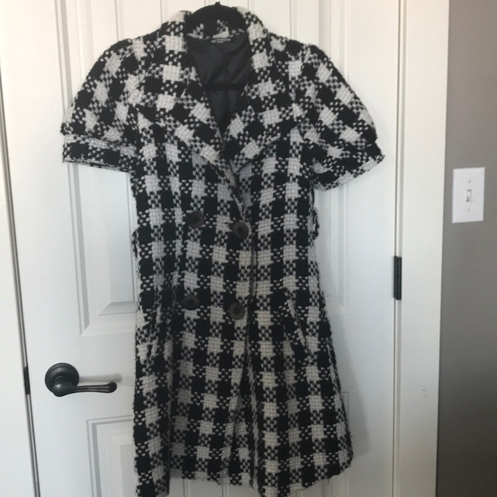 Short sleeved pea coat